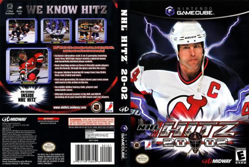 NHL Hitz 2002 (Europe) Cover - Click for full size image